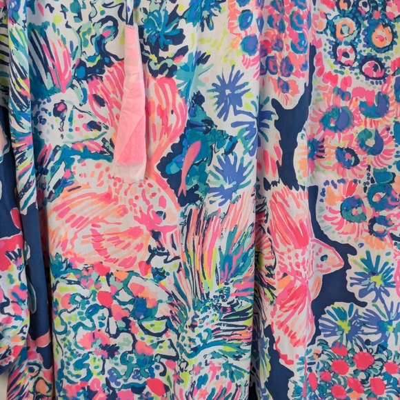 Lilly Pulitzer • Willa Dress Indigo Gypsea - Picture 5 of 8